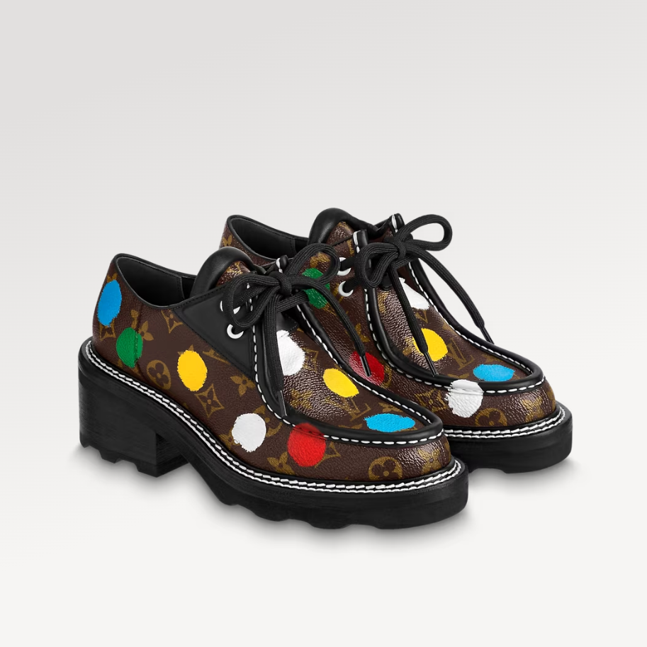 LV x YK LV Beaubourg Platform Derby